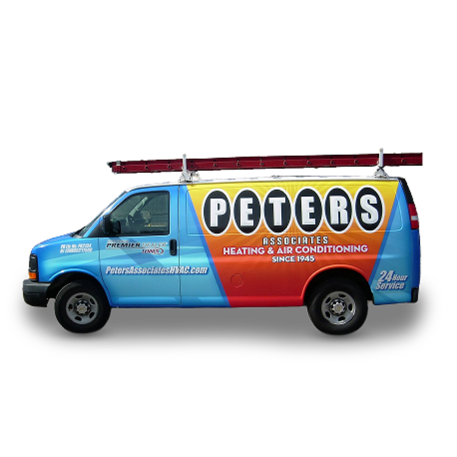 Perters Assciates Work Van